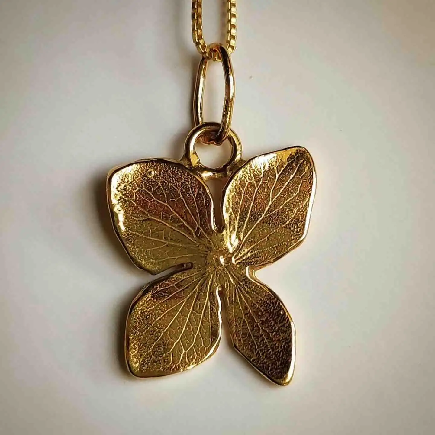 Colgante Flor de Hortensia - Imagen 2