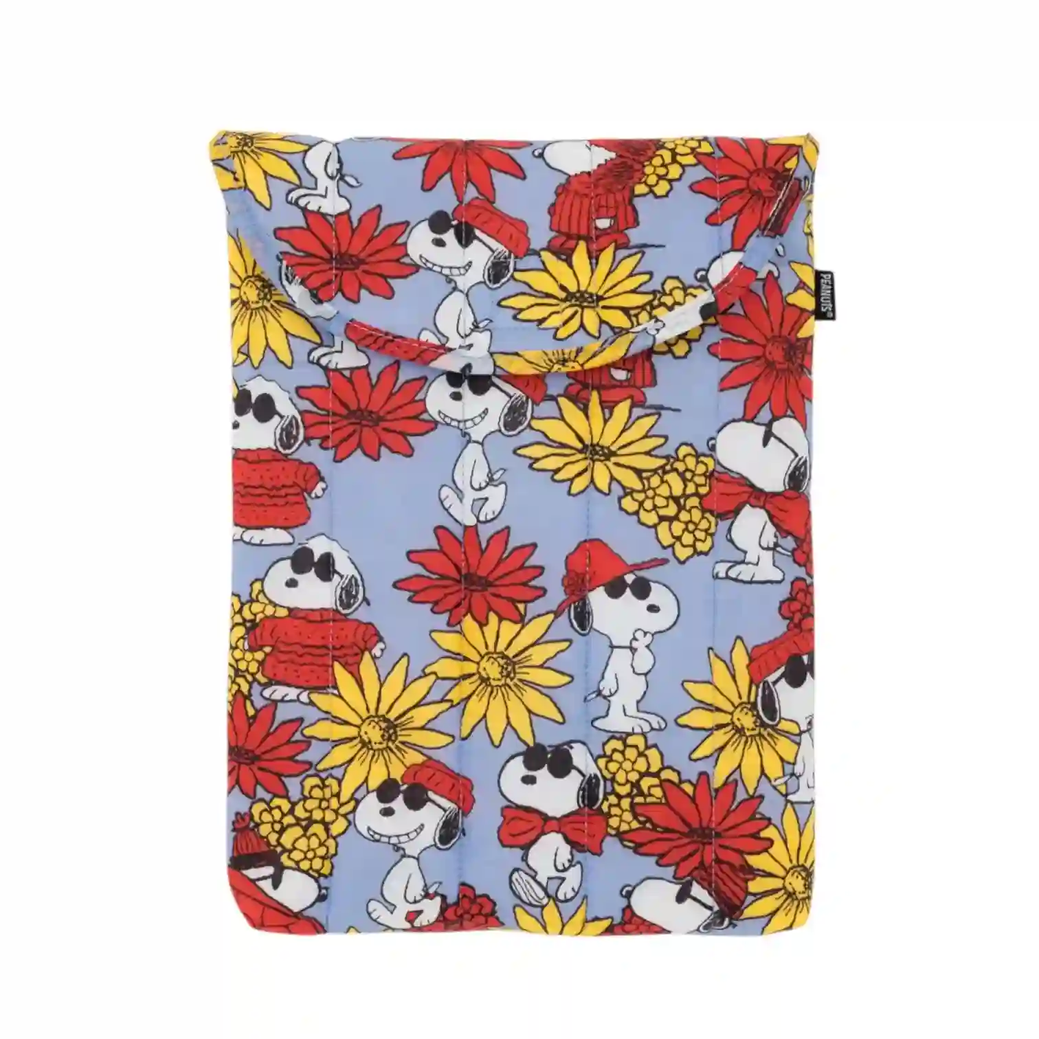Manga de laptop hinchada 13 "/14" - Floral Snoopy
