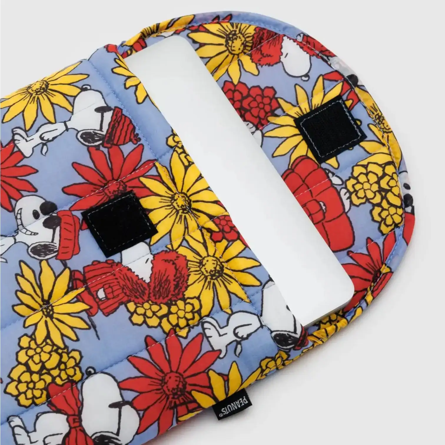 Manga de laptop hinchada 13 "/14" - Floral Snoopy - Imagen 2