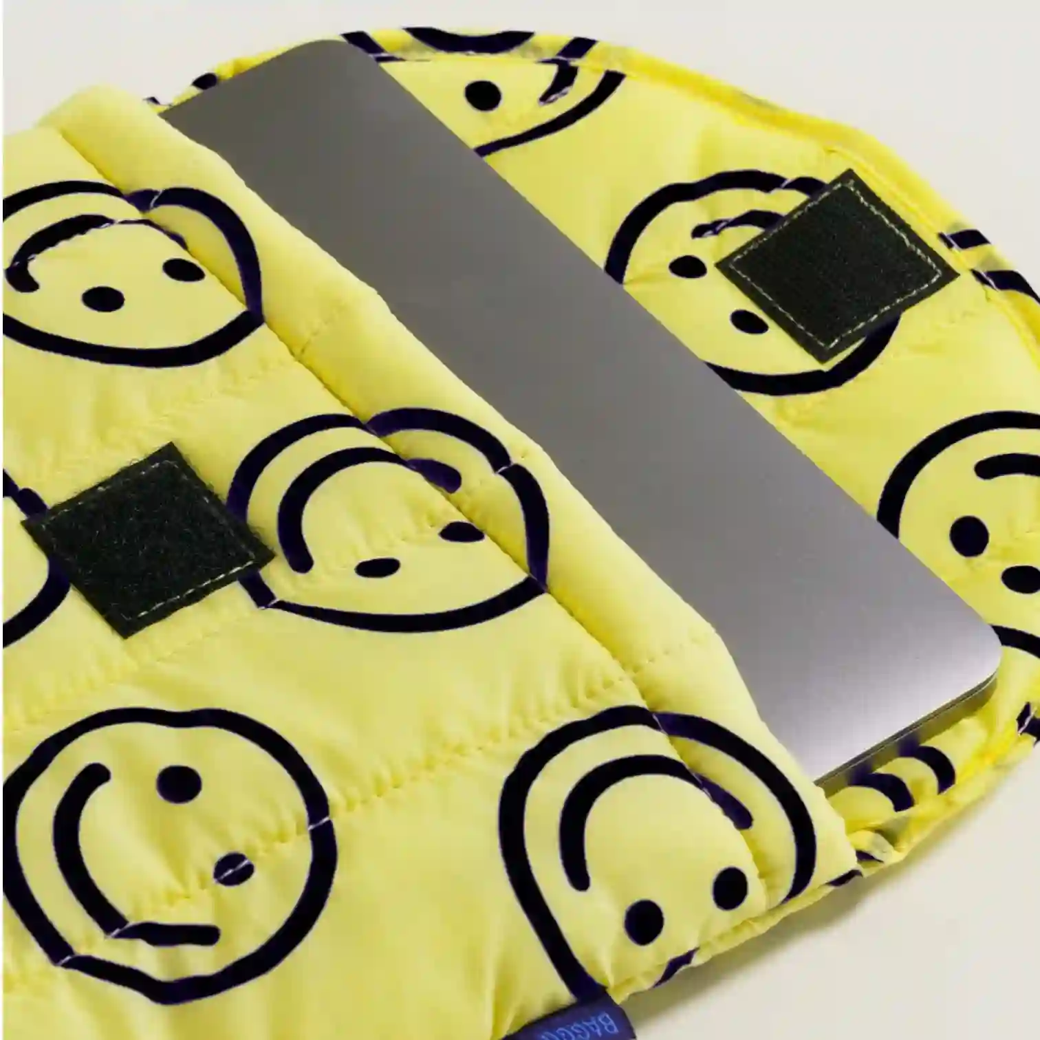 Manga de laptop hinchada 16 " - Amarillo feliz