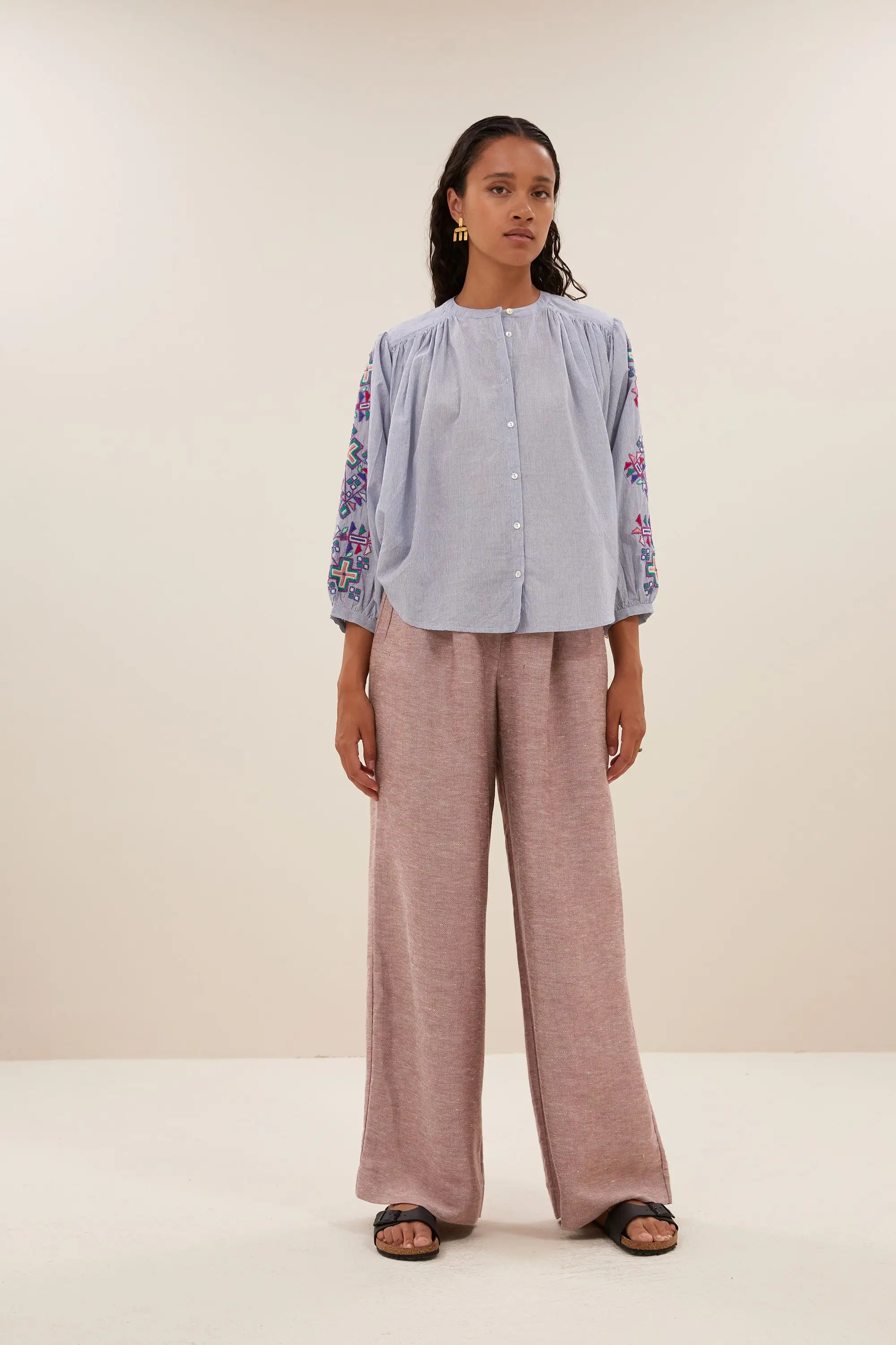 blusa de rayas de Becky - Imagen 3