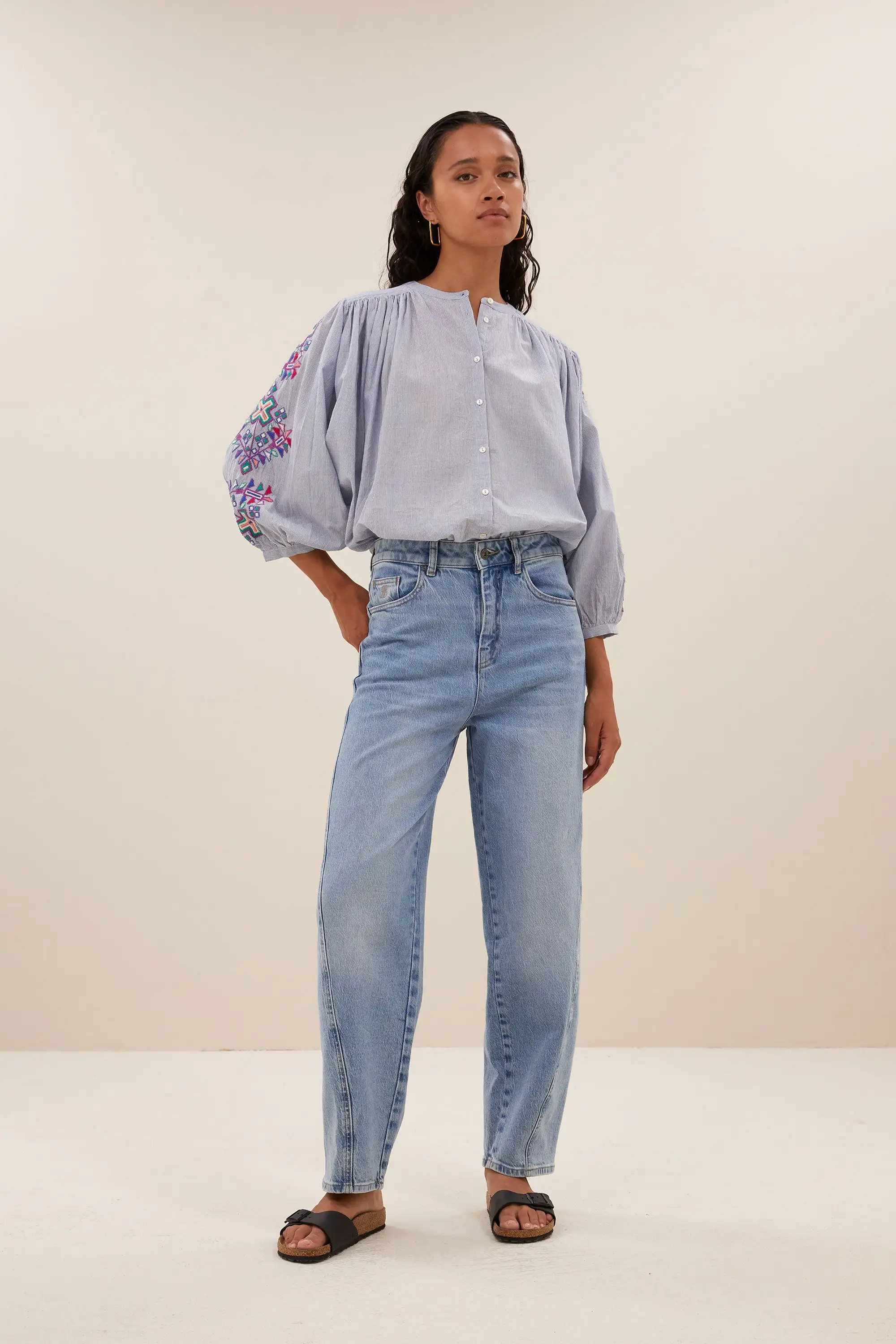 blusa de rayas de Becky - Imagen 5