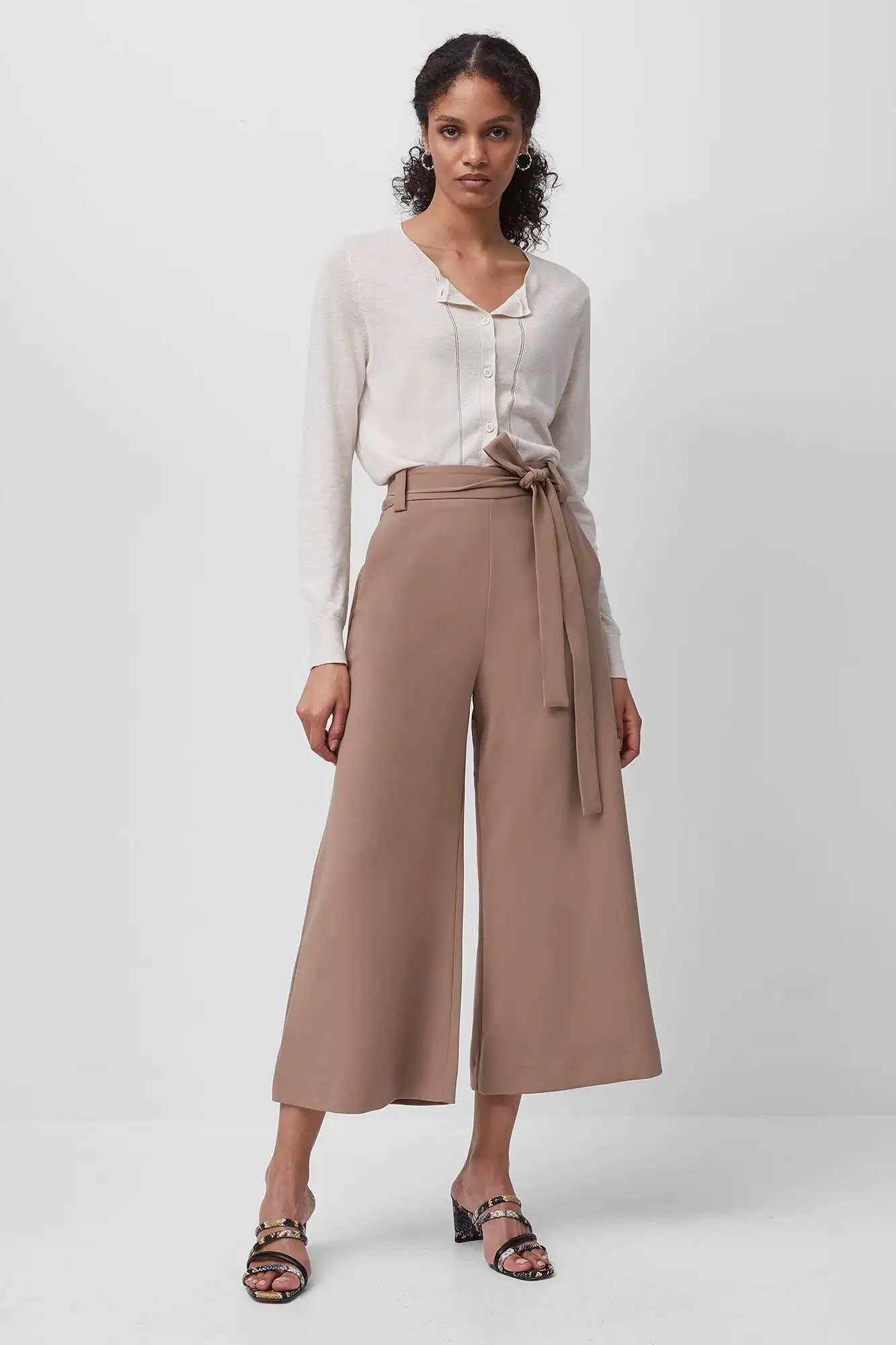 whisper belted culottes - Image 3
