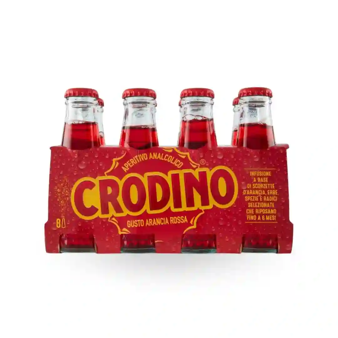 Aperitivo Crodino Rosso 8 x 100 ml