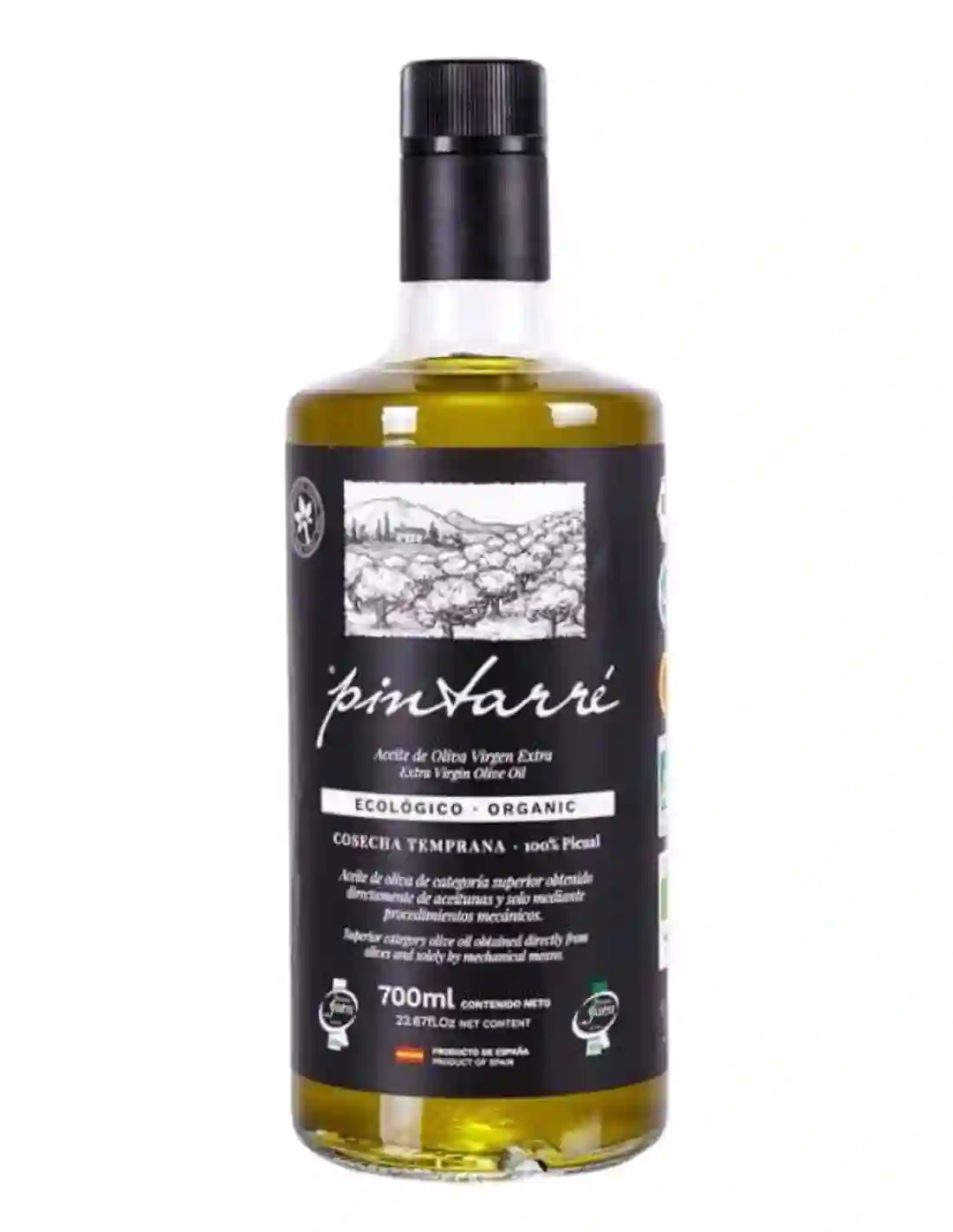 6x Pintarré Envero BIO Cosecha Temprana - Botella de vidrio 700 ml.