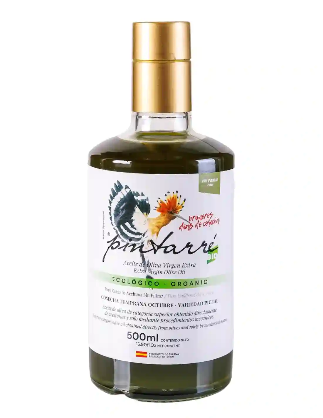 6x I will paint without filtering early harvest - 500 ml glass bottle.