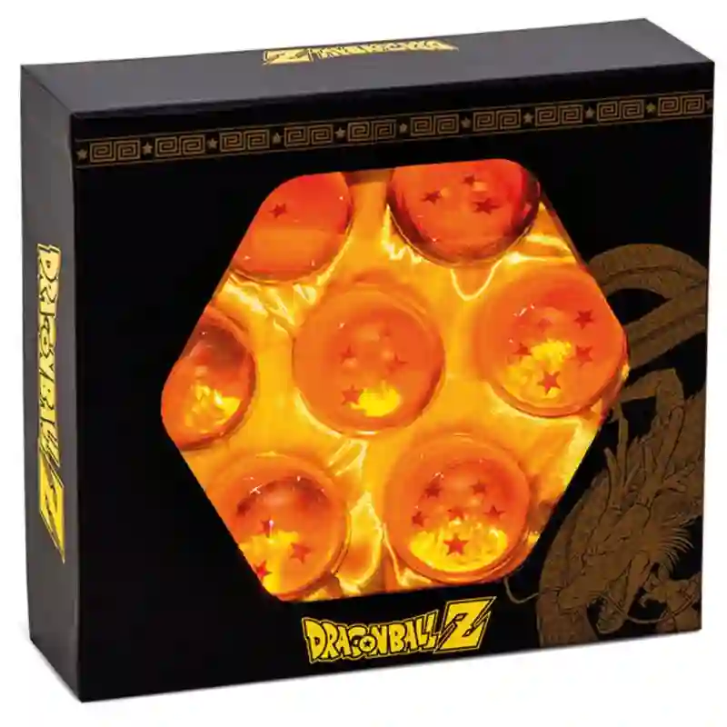 7 BOLAS DE CRISTAL DRAGON BALL Z COLLECTOR BOX (5.5cm DIAMETRO)