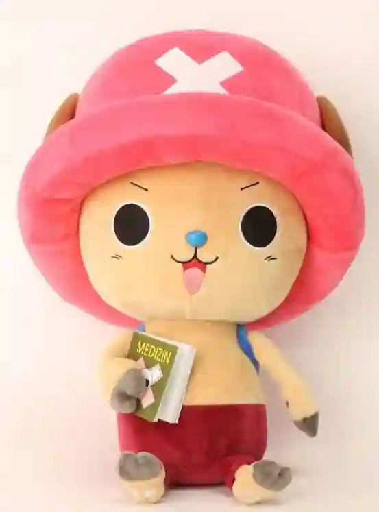 MEGA PELUCHE ONE PIECE CHOPPER with MEDIZIN BOOK 48cm