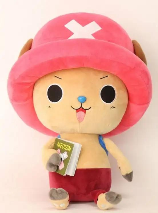 MEGA PELUCHE ONE PIECE CHOPPER with MEDIZIN BOOK 48cm