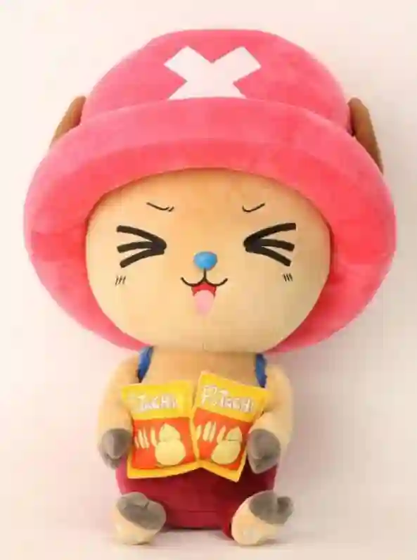 MEGA PELUCHE ONE PIECE CHOPPER with POTACHI 48cm