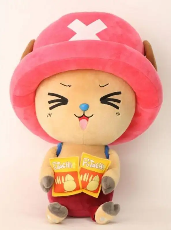 MEGA PELUCHE ONE PIECE CHOPPER with POTACHI 48cm