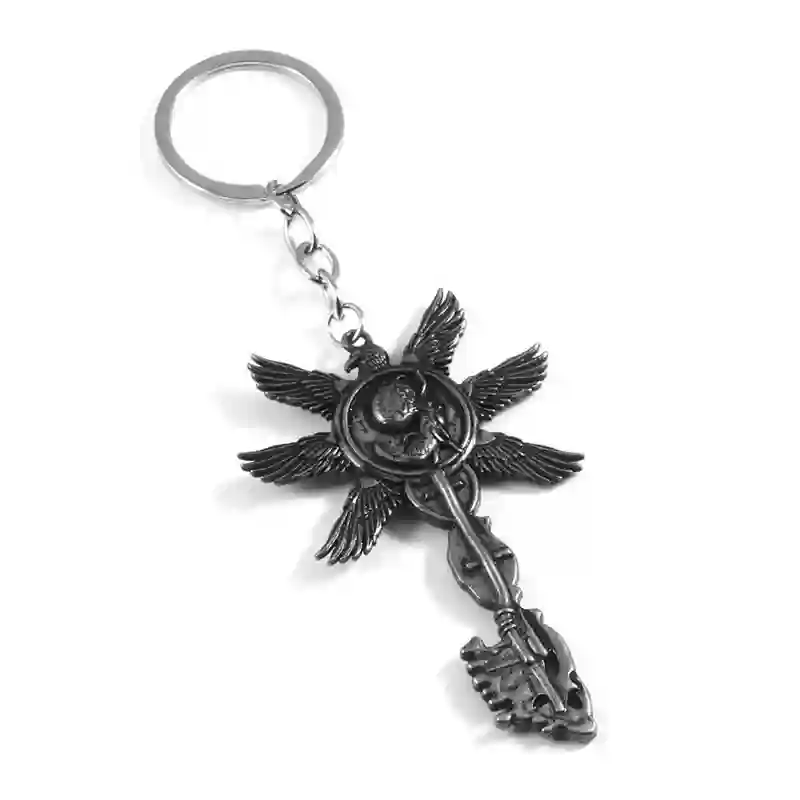 LLAVERO RESIDENT EVIL VILLAGE LLAVE DE LAS SEIS ALAS