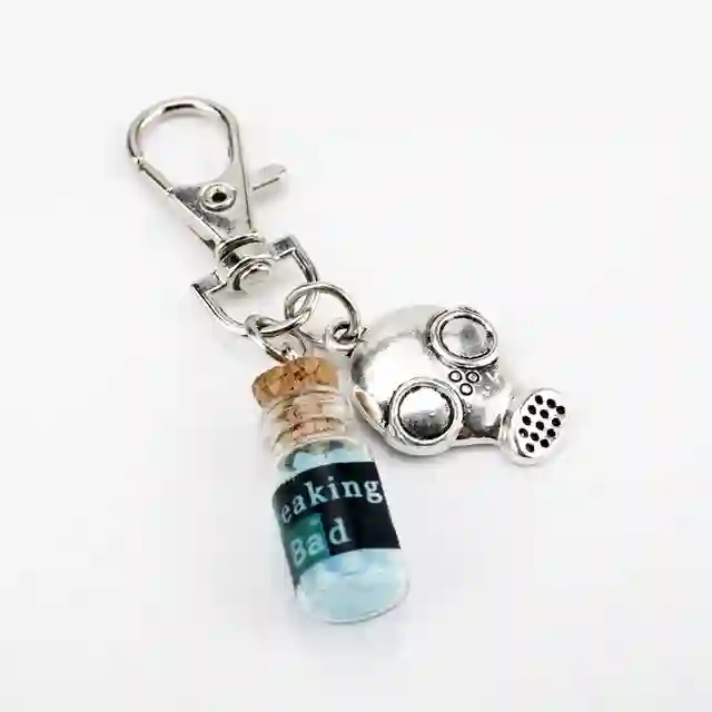 LLAVERO BREAKING BAD (CRISTAL AZUL)