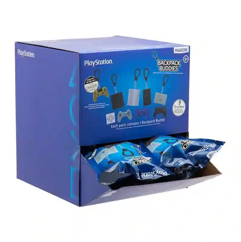 COLGANTE PARA MOCHILAS BACKPACK BUDDIES PLAYSTATION SORPRESA