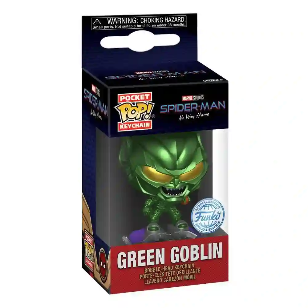 LLAVERO FUNKO MARVEL SPIDER MAN NWH GREEN GOBLIN