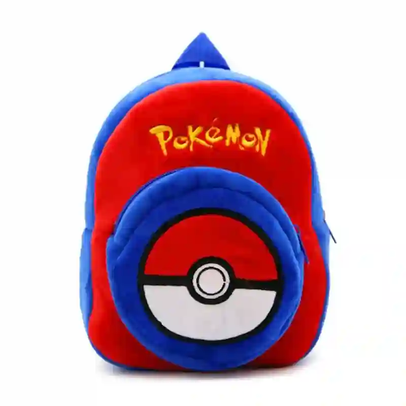 MOCHILA BEBE POKEMON POKEBALL