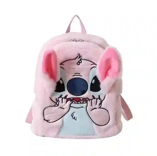MOCHILA BEBE LILO&STITCH ANGEL FLUFFY