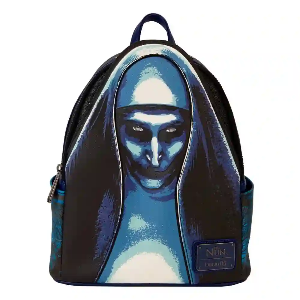 MOCHILA LOUNGEFLY WARNER BROS THE NUN (LA MONJA) CON LUZ LED