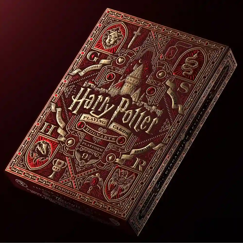 BARAJA DE CARTAS HARRY POTTER RED VERSION (GRYFFINDOR)