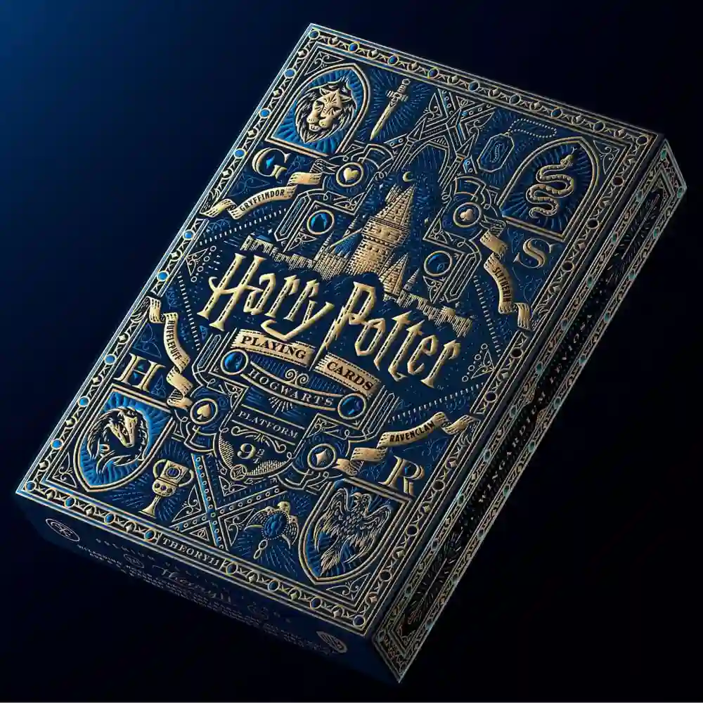 BARAJA DE CARTAS HARRY POTTER BLUE VERSION (RAVENCLAW)