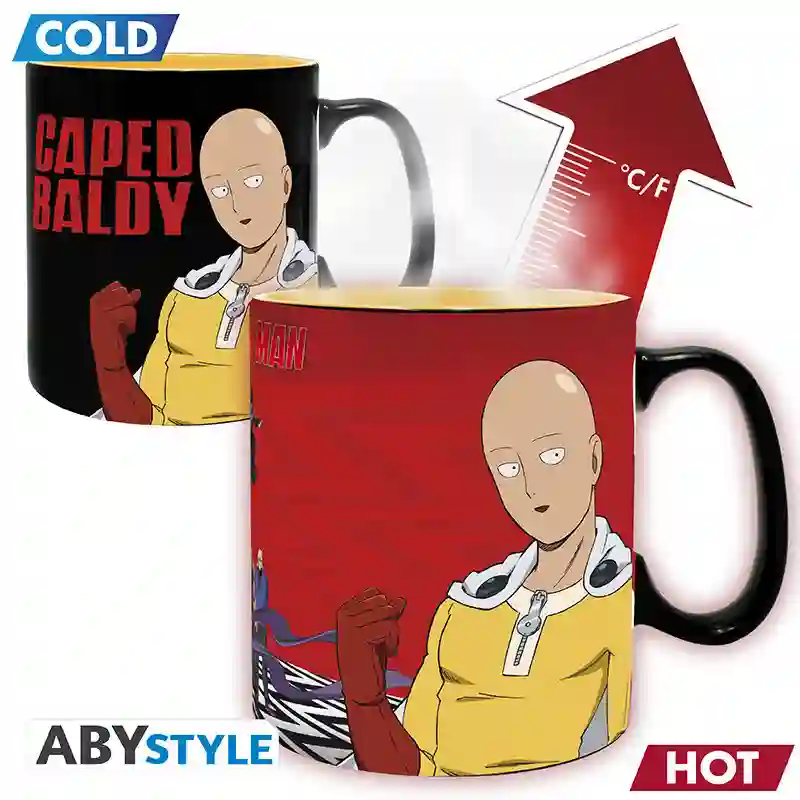 TAZA MAGICA ONE PUNCH MAN CAPED BADLY