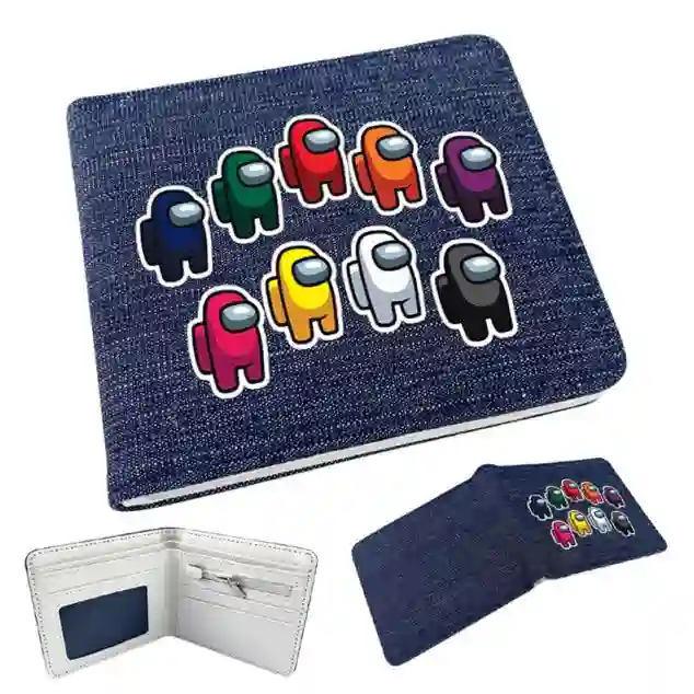 CARTERA CON MONEDERO AMONG US