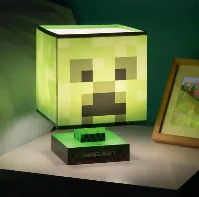 LAMPARA MINECRAFT CREEPER ICON LIGHT