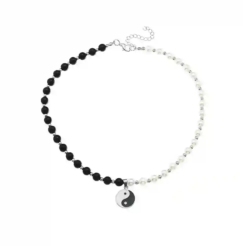 COLGANTE PEARLS & YINGYANG