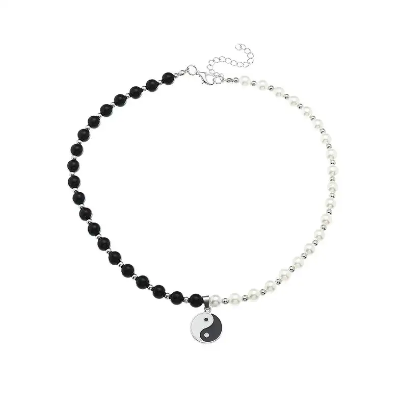 COLGANTE PEARLS & YINGYANG