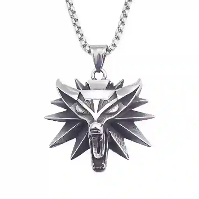 COLGANTE THE WITCHER ACERO INOXIDABLE