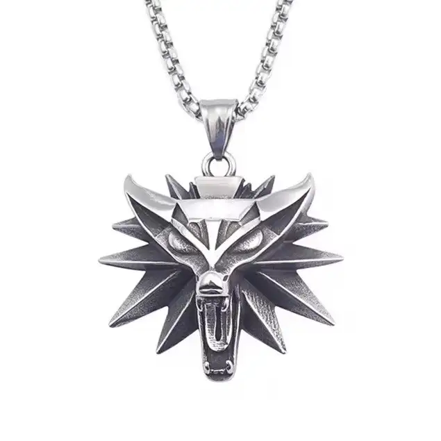COLGANTE THE WITCHER ACERO INOXIDABLE