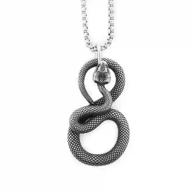 COLGANTE ACERO INOXIDABLE SERPIENTE
