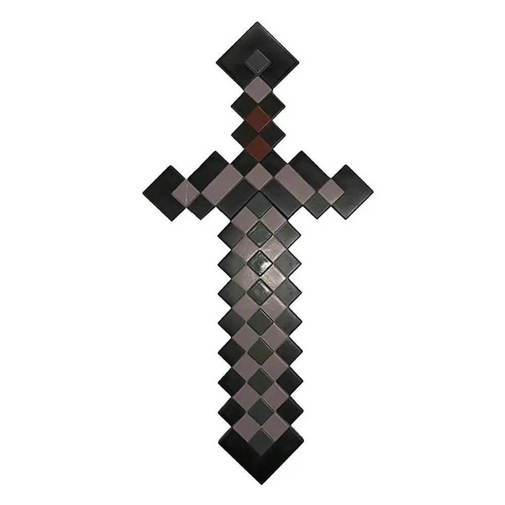 ESPADA NETHER SWORD MINECRAFT REPLICA PLASTICO 51cm
