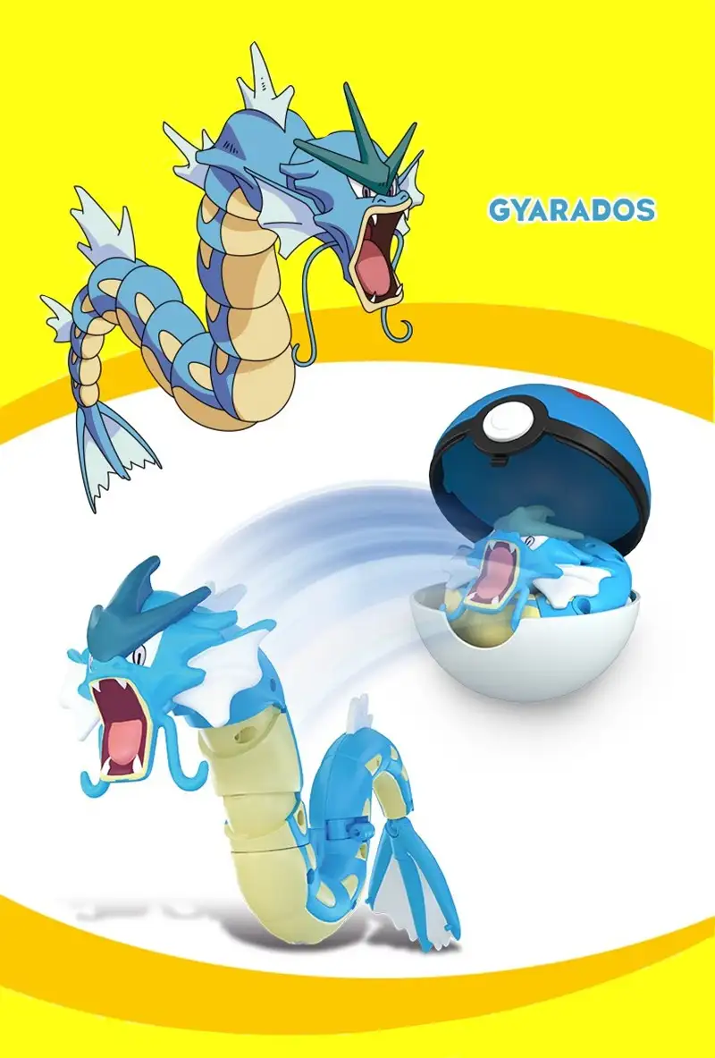 FIGURA ARTICULADA POKEMON CON POKEBALL