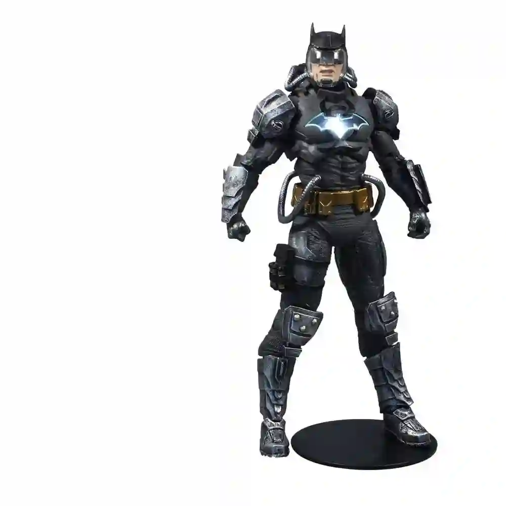 FIGURA McFARLANE DC BATMAN HAZMAT SUIT (LIGHT UP)