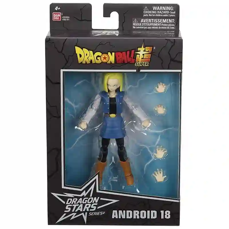 FIGURA ARTICULADA DRAGON BALL SUPER DRAGONSTARS SERIES ANDROID 18