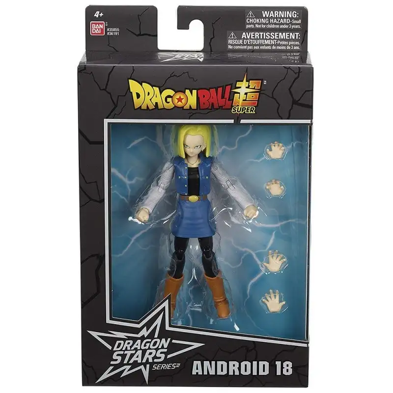 FIGURA ARTICULADA DRAGON BALL SUPER DRAGONSTARS SERIES ANDROID 18