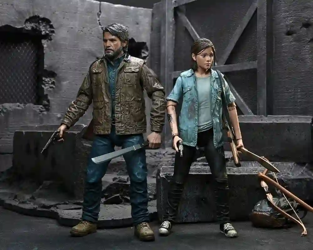 PACK DE 2 FIGURAS THE LAST OF US PART 2 ULTIMATE JOEL & ELLIE