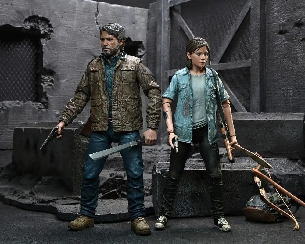 PACK DE 2 FIGURAS THE LAST OF US PART 2 ULTIMATE JOEL & ELLIE