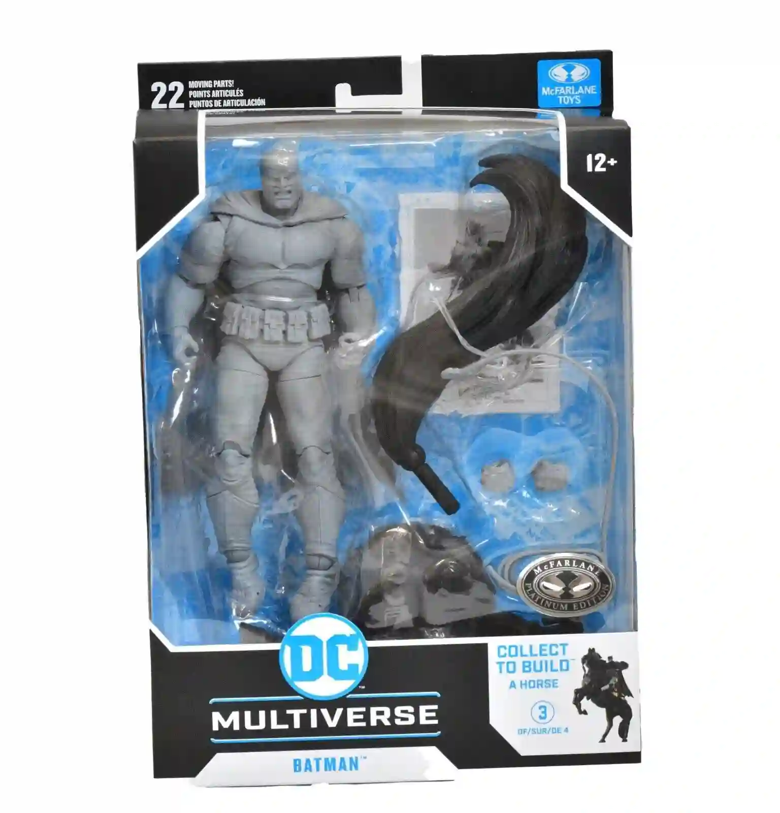 FIGURA McFARLANE TOYS DC MULTIVERSE BATMAN BUILD A HORSE PLATINUM EDITION