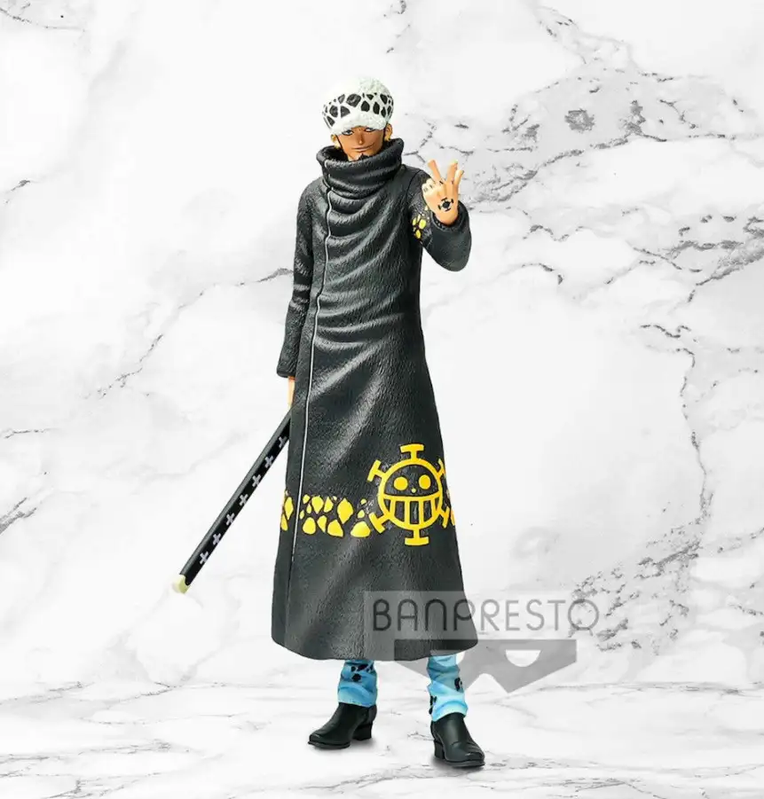 FIGURA ONE PIECE TRAFALGAR LAW GRANDISTA NERO
