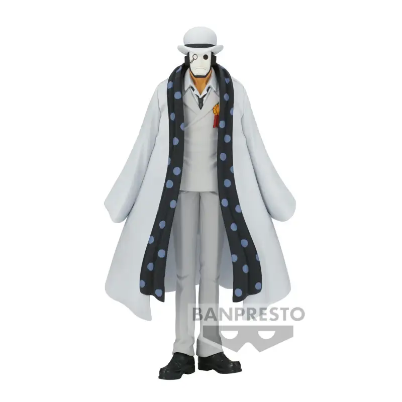 FIGURA BANPRESTO ONE PIECE THE GRANDLINE MEN CIPHER POL AIGIS 0
