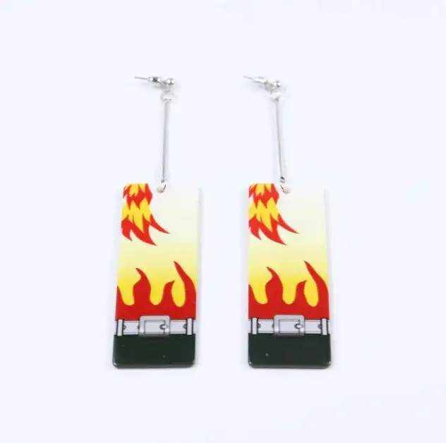 PENDIENTES DEMON SLAYER (KIMETSU NO YAIBA) RENGOKU