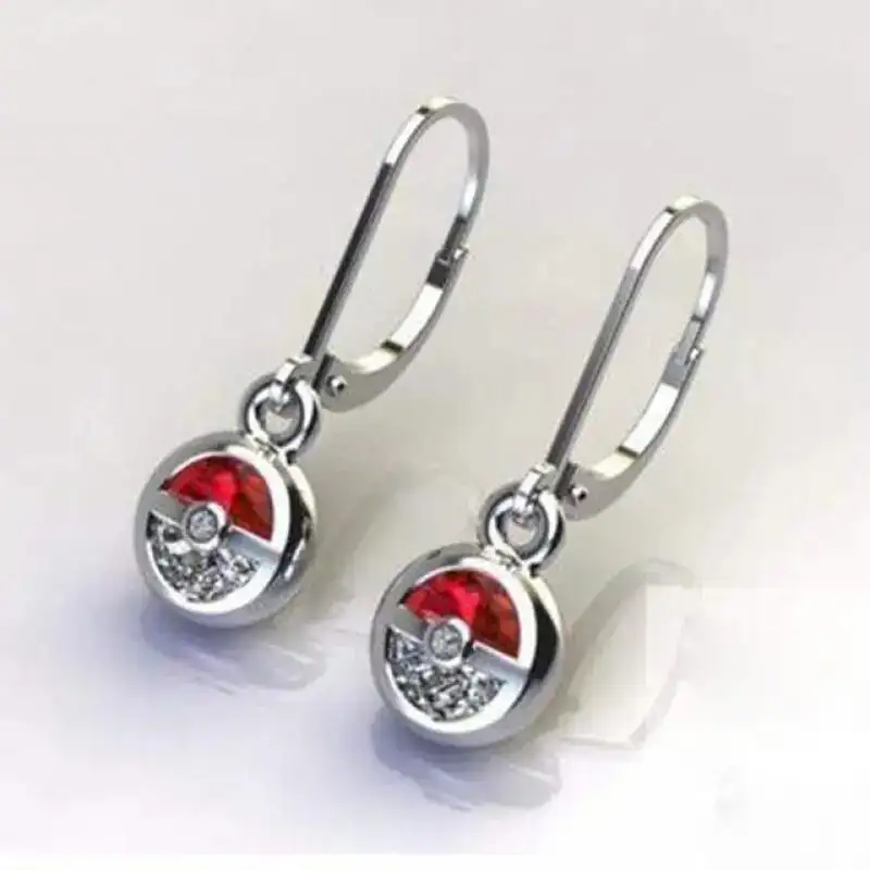 PENDIENTES POKEMON POKEBALL