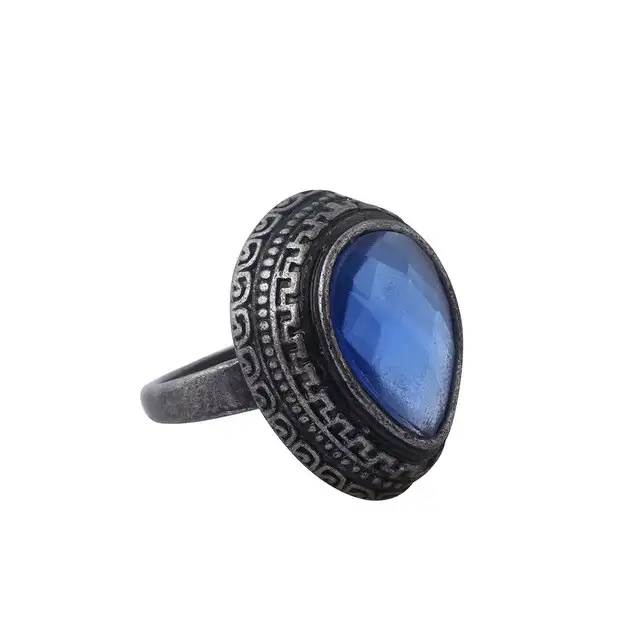 DARK SOULS ANILLO LAGRIMA PIEDRA AZUL