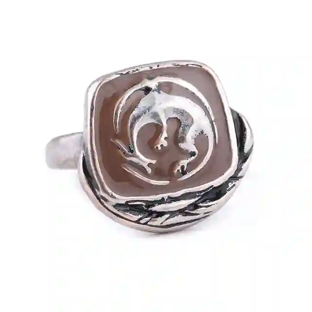 DARK SOULS ANILLO DE EMBLEMA DE DRAGON DORMIDO