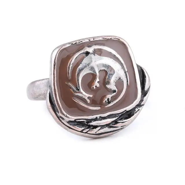 DARK SOULS ANILLO DE EMBLEMA DE DRAGON DORMIDO