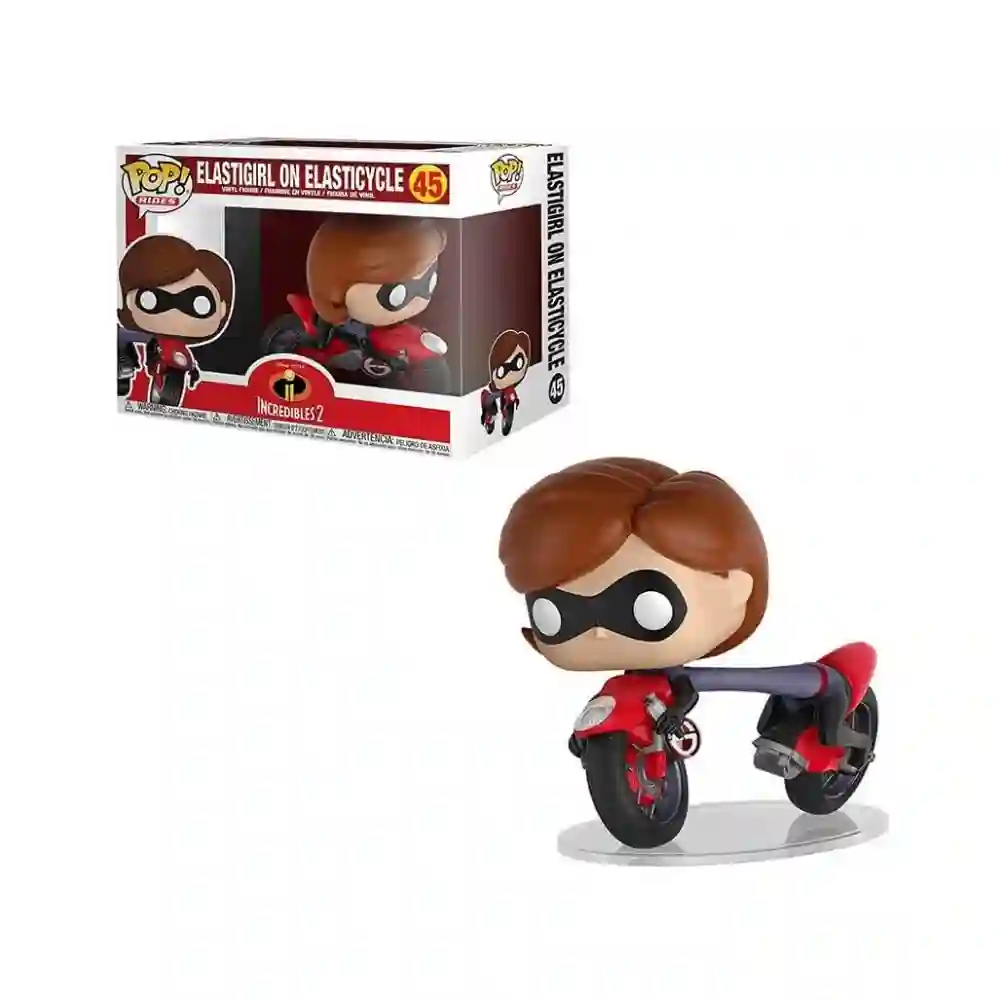 FUNKO POP INCREDIBLES 2 ELASTIGIRL ON ELASTICYCLE