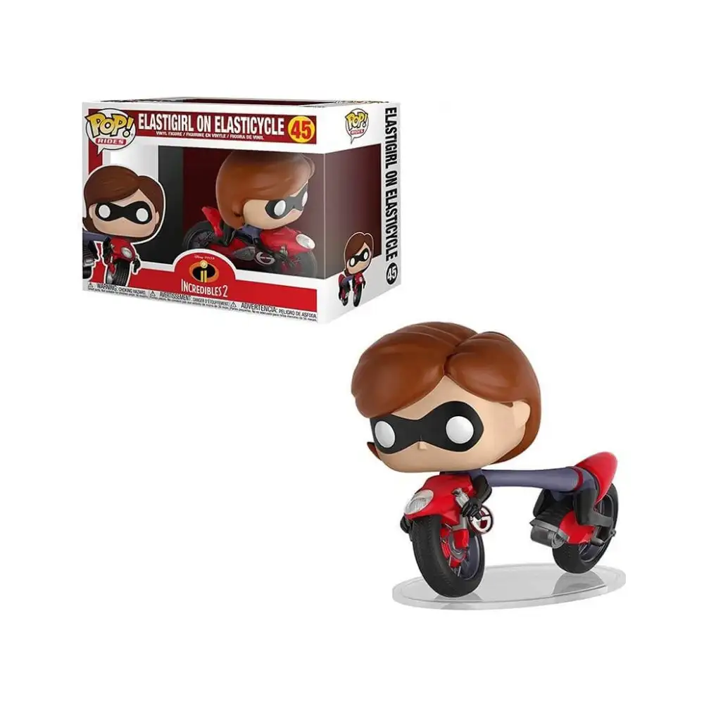 FUNKO POP INCREDIBLES 2 ELASTIGIRL ON ELASTICYCLE