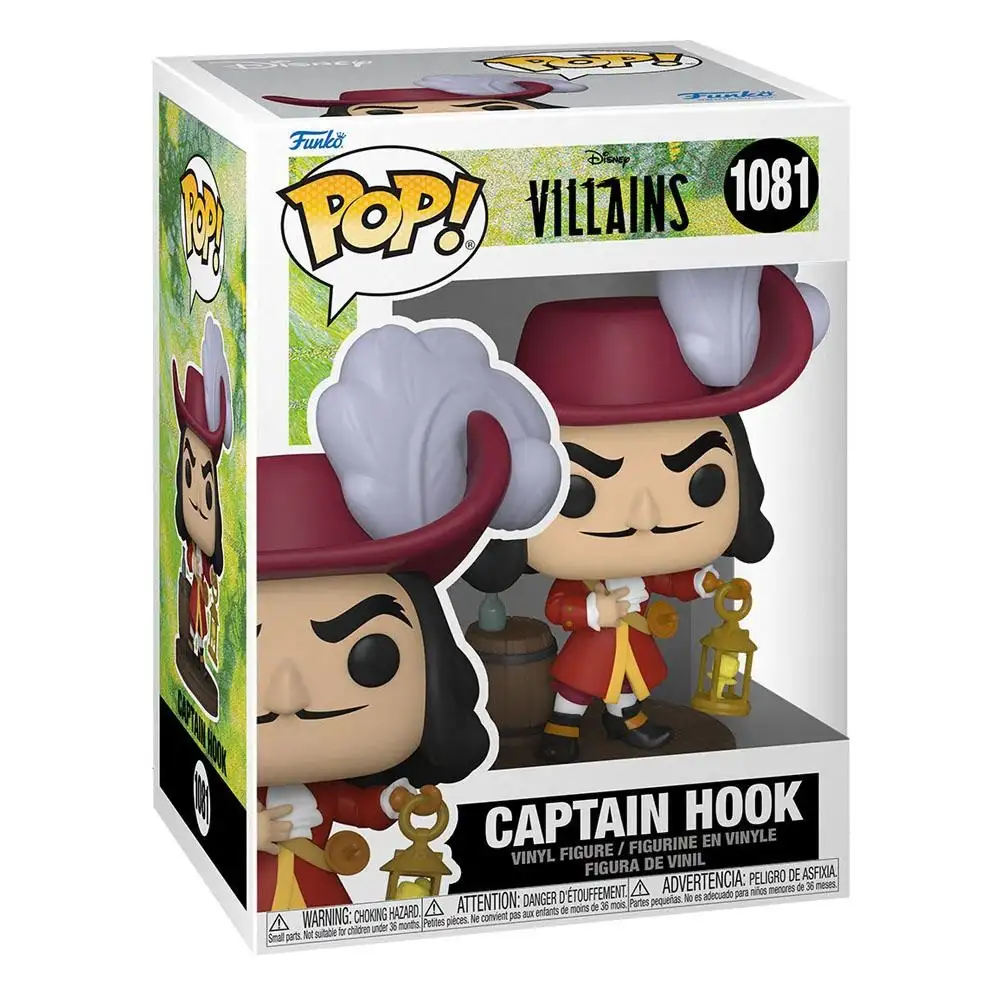 FUNKO POP DISNEY VILLAINS CAPTAIN HOOK